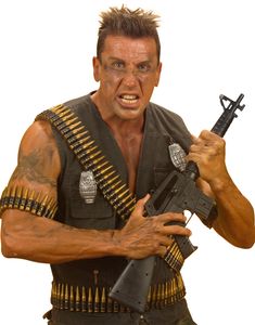 Patronbælte med 60 Kugler - 80 cm