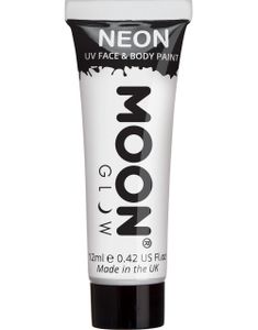 Hvid Neon UV/Blacklight Ansigts- og Kropsmaling 12 ml