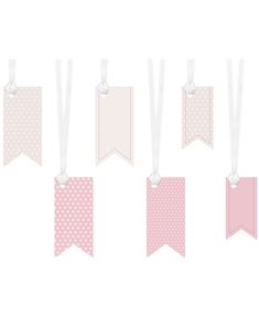 6 stk. Mærker - Candyworld