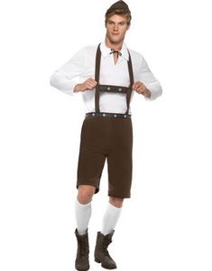 Bayersk Mand - Oktoberfest Kostume