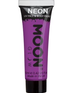Lilla Neon UV/Blacklight Ansigts- og Kropsmaling 12 ml