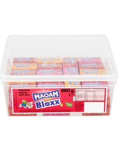 40 stk Haribo Maoam Bloxx Karamel