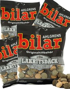 42 stk. Ahlgrens Biler Lakridsdæk Skumslik - Hel Æske