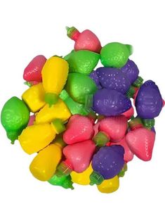 2 kg Jellioo Fruit Powder Candy - Godteripulver i Fruktformede Beholdere