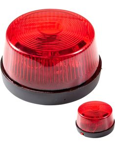 Blinkende Rødt Advarselslys med Lyd