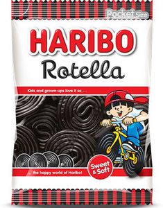 Haribo Rotella Lakridsruller 80 gram