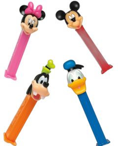 Taste Them All – Pez Disney Figurer – Fire Varianter – Pakketilbud