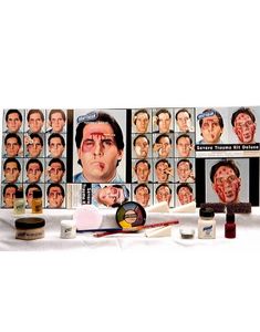 Deluxe Alvorligt Traume Kit - Graftobian Komplet Sminkekit