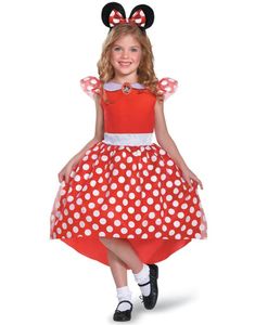 Minni Mus - Lisensiert Kostyme til Barn