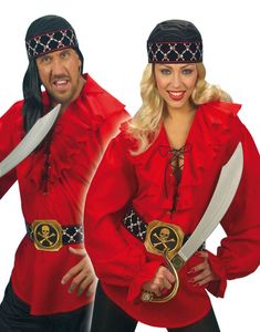 Sort Pirat Bandana med Dødninghoveder