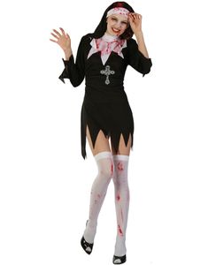 Blodtørstig Nonne Kostume