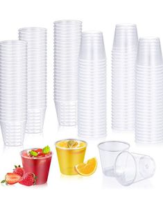 30 stk Shotglass i Plast 30 ml