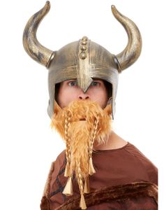 Viking Hjelm med Skæg
