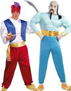 Par Kostumer - Arabisk Prins og Ånden i Lampen Kostumer