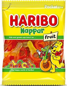 Haribo Frugtsutter - Vingummi 80 gram