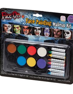 Sminkesæt 3 Dele til 7 Forskellige Karakterer