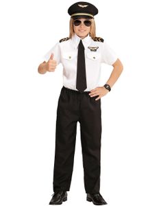 Pilotkostume til Børn med Hat