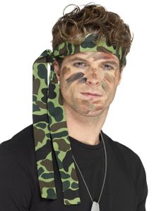 Camouflage-mønstret Militær Pandebånd