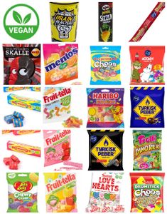 Stor vegansk slikpakke - Pakketilbud