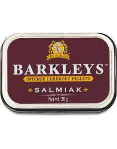 Barkleys Sugarfree Intense Liquorice Pellets Salmiak - Sukkerfrie Sukkertøy