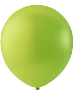 100 stk 30 cm MEGAPACK - Limegrønne Balloner