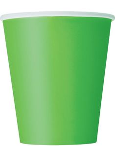 14 stk Limegrønne Papkrus 270 ml