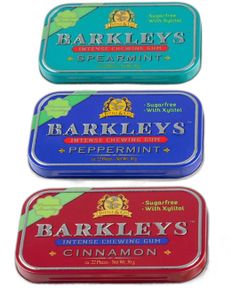 Taste Them All – Barkleys Sukkerfrit Tyggegummi – Tre Smage - Pakketilbud