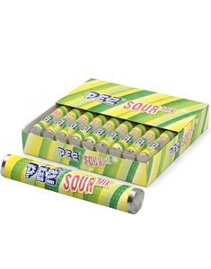 30 Pez Giant Sour Mix Fizzy Roll 46 gram - Hel Eske