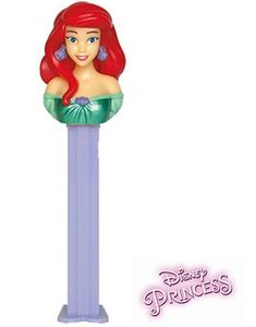 Disney Prinsesse Ariel Pez-Holder med 3 stk Pez Pakker (USA Import)