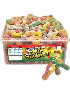 100 stk Sweetzone Sure Tyggefigurer - Halal-certificeret 800 g