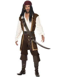 Elegant Piratkostume til Herre