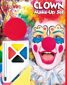 Klovn Sminkesæt med Næse