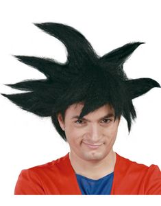 Sort Anime Dragon Ball Inspireret Goku Paryk