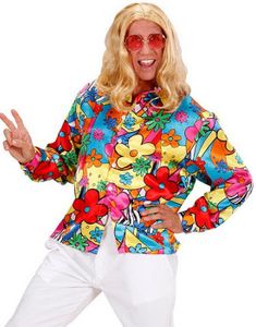 Flower Power Skjorte til Mand