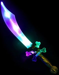Piratsverd med Fargerike Lys - 40 cm