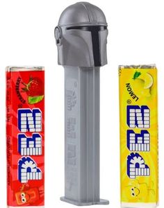 The Mandalorian - Star Wars Mandalorian Pez-Holder med 2 stk Pez Pakker
