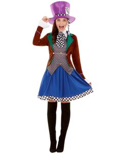 Mad Hatter Inspireret Kostume til Dame