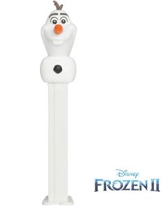 DATO PRODUKT - Frost 2 Olaf Pez-Holder med 2 stk Pez Pakker (31.05.2025)