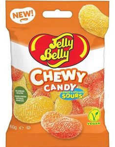 Jelly Belly Chewy Candy Sours - Sur Vingummi 60 gram