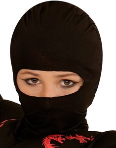 Sort Ninjamaske til Børn