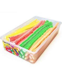 30 stk Jake Churritos Rainbow Sour - Flerfargede Sure Lakrisstenger 1,4 kg