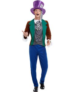 Mad Hatter Inspireret Kostume til Mand