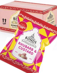 12 stk Rhubarb & Custard - Bonds of London (UK)