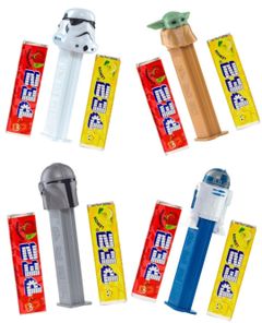 Taste Them All – Pez Star Wars Mandalorian – Fire varianter – Pakketilbud