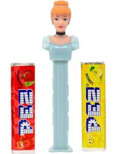 DATO PRODUKT - Disney Prinsesse Askepot Pez-Holder med 3 stk Pez Pakker (USA Import) (31.01.2026)