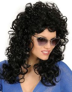 Curly Dolita - Sort Paryk