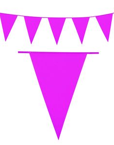 Rosa Banner med Store Vimpel Flag 10 meter 