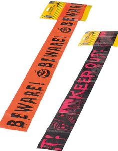 2 pakker med spærrebånd - Hold ude / Pas på - Pakketilbud