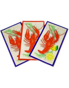 20 stk Servietter 33x40 cm - Krebsefest