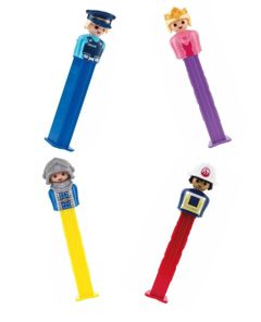 Taste Them All – Pez Playmobil – Fire varianter – Pakketilbud